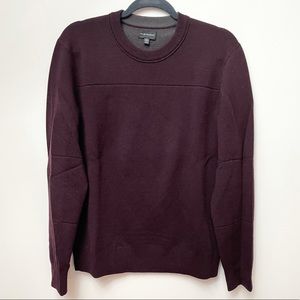 Club Monaco Men’s Purple Crewneck wool sweater size medium M